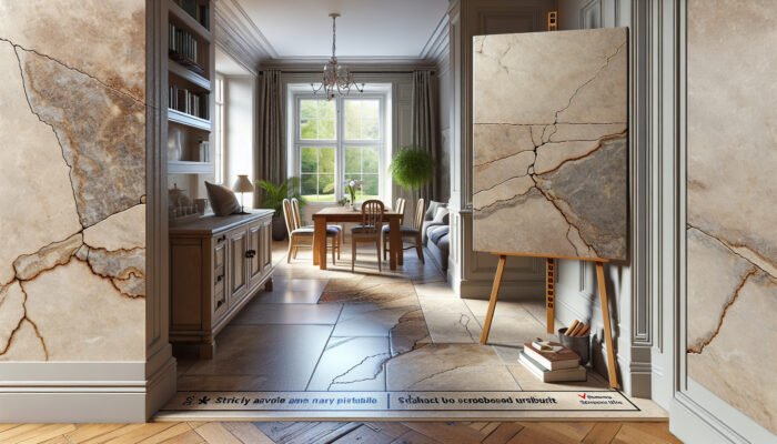 Sorrento Limestone: Textured Sorrento limestone floor in Dundee, highly durable and scratch-resistant for family homes.