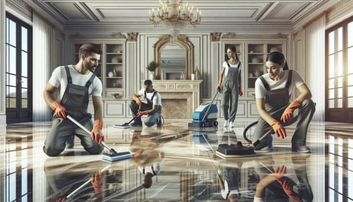 Expert Marble Floor Cleaning Services at Your Fingertips