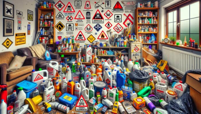 Hazardous Item Rules for Safely Clearing Your Home