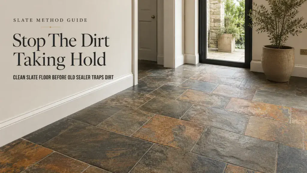 Clean Slate Floor: Stop Dirt Settling Beneath Sealer
